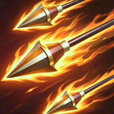 Flèches flamboyantes